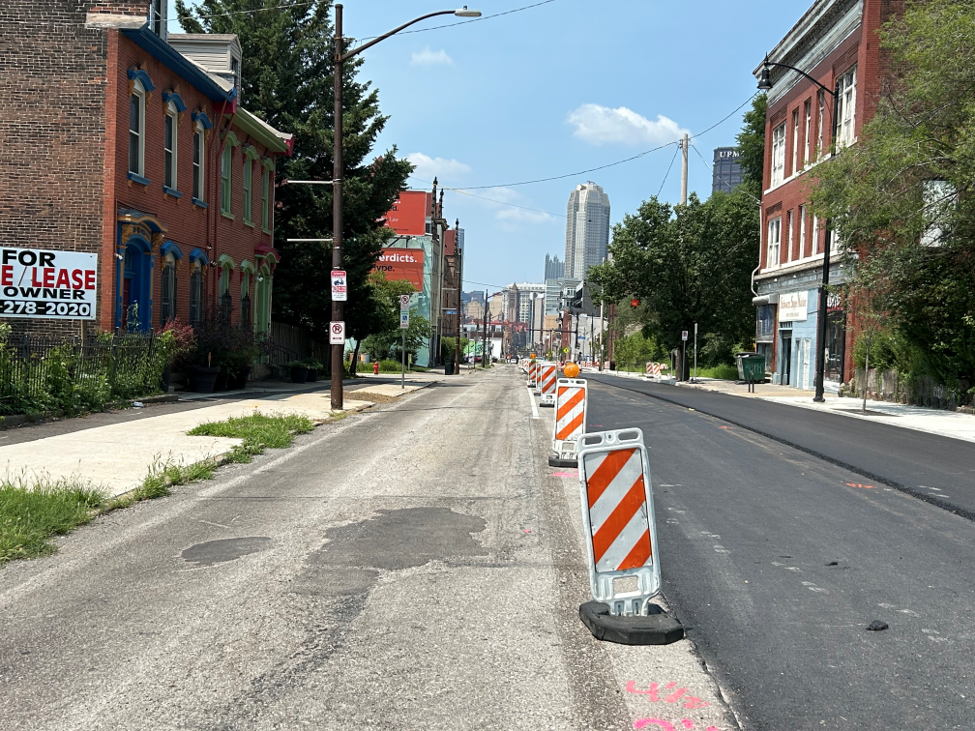 Construction Activities Moved to the South Side of Fifth Avenue in Uptown