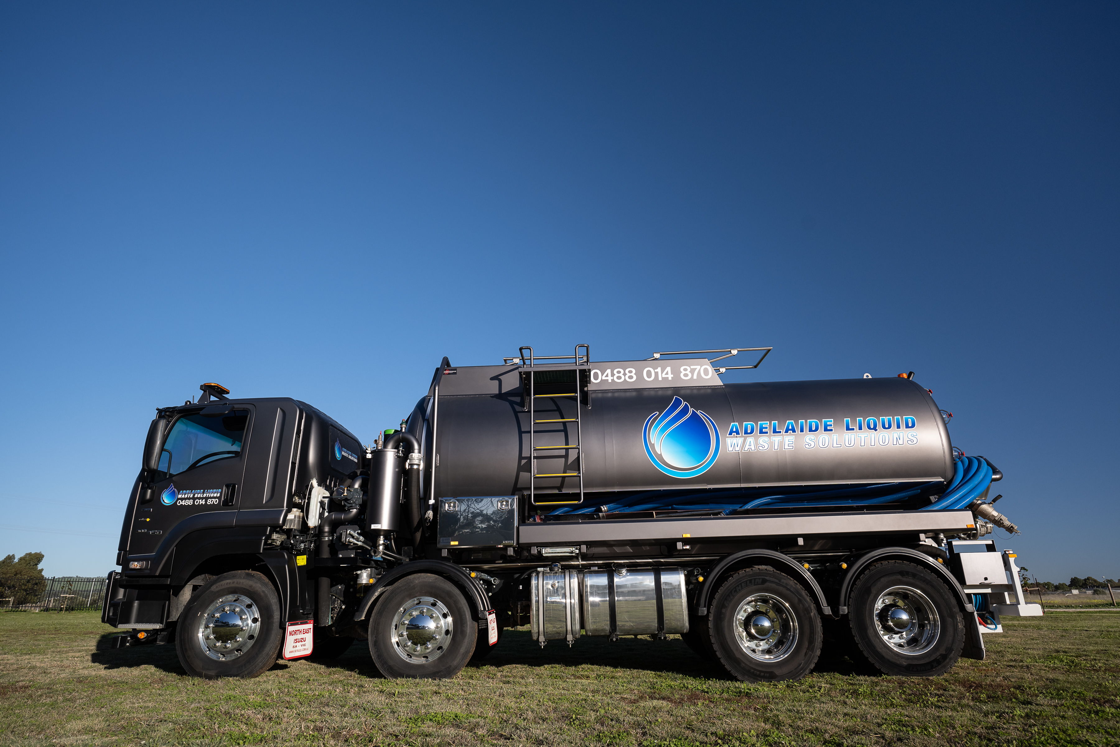 The Adelaide Liquid Waste Solutions' twin-steer FYH 300-350