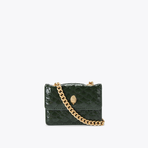 FW2425_KURT GEIGER LONDON, MICRO KENSINGTON DARK GREEN, 75EUR