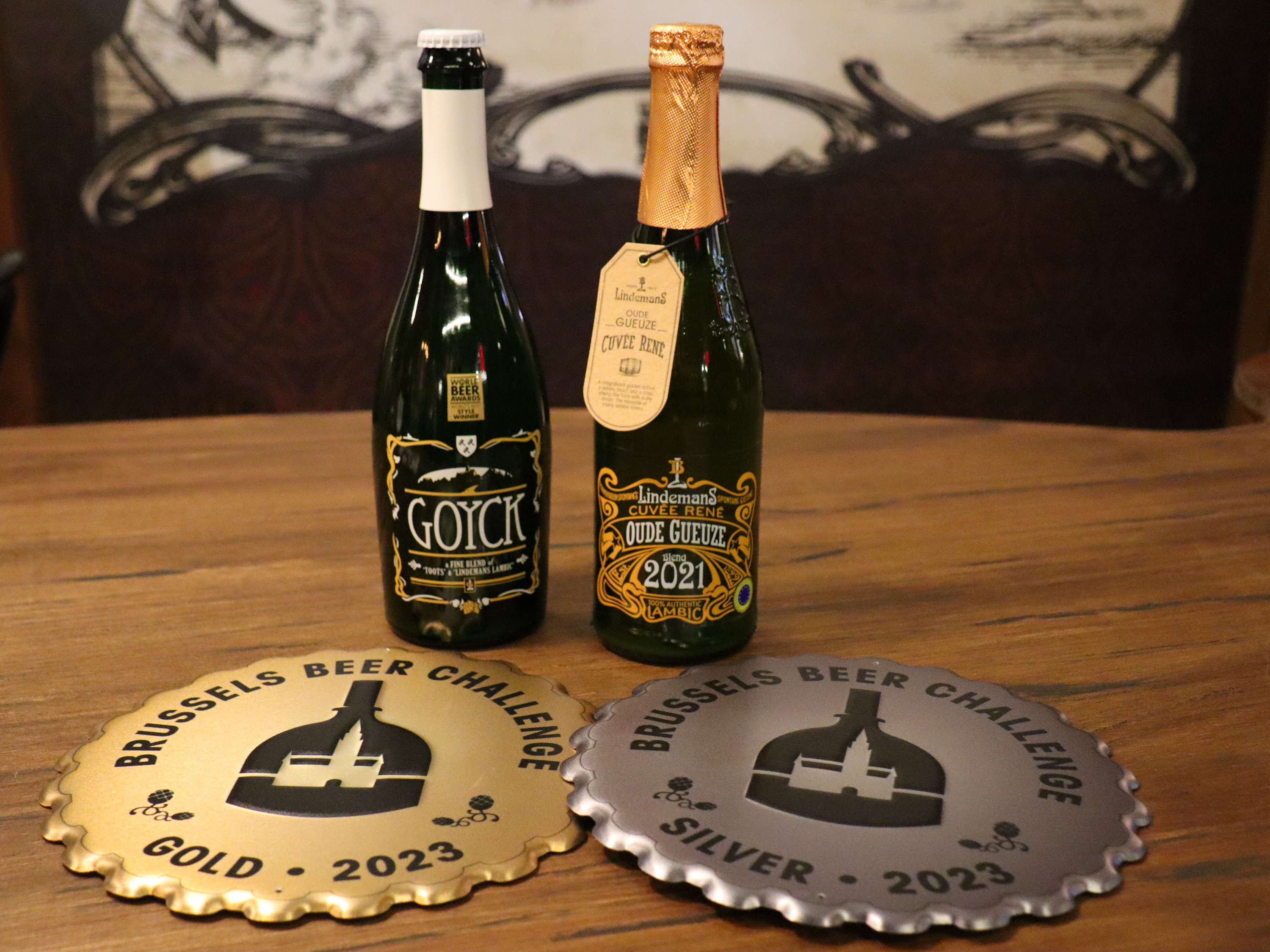 Lindemans shines at the 2023 Brussels Beer Challenge with gold and silver