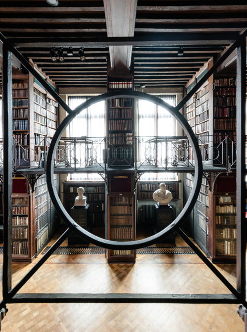 Nottebohmzaal van de Erfgoedbibliotheek Hendrik Conscience | Foto: LUCID