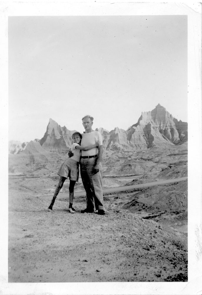 Milton and March Avery, Badlands National Monument, South Dakota, 1941 Courtesy of and Copyright 2021 The Milton and Sally Avery Arts Foundation, New York