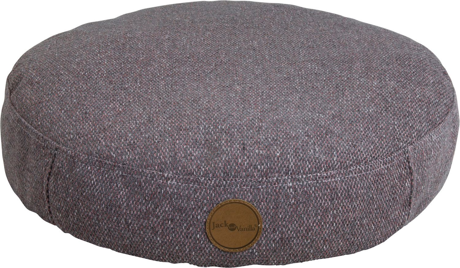 Hampton coussin rond pink grey