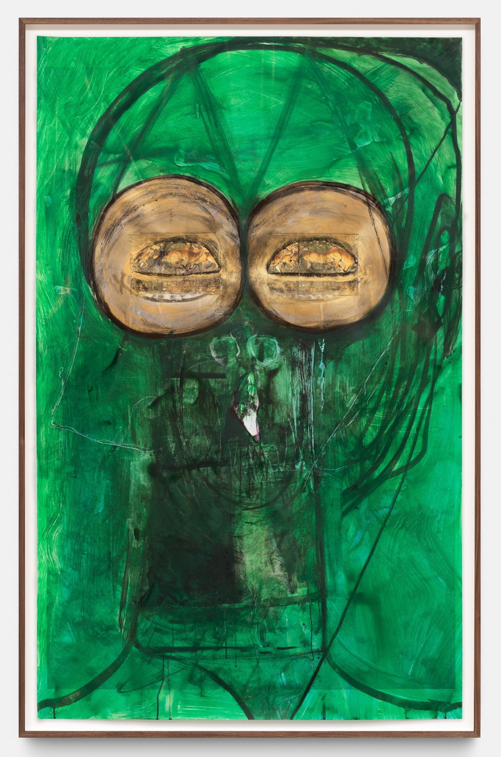 Untitled, Huma Bhabha, 2022, private collection. Courtesy of the artist & Xavier Hufkens, Brussels, photo: HV-studio