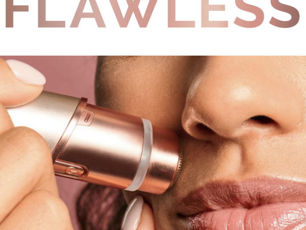Remueve el vello en segundos para una piel suave y cejas perfectas con Flawless