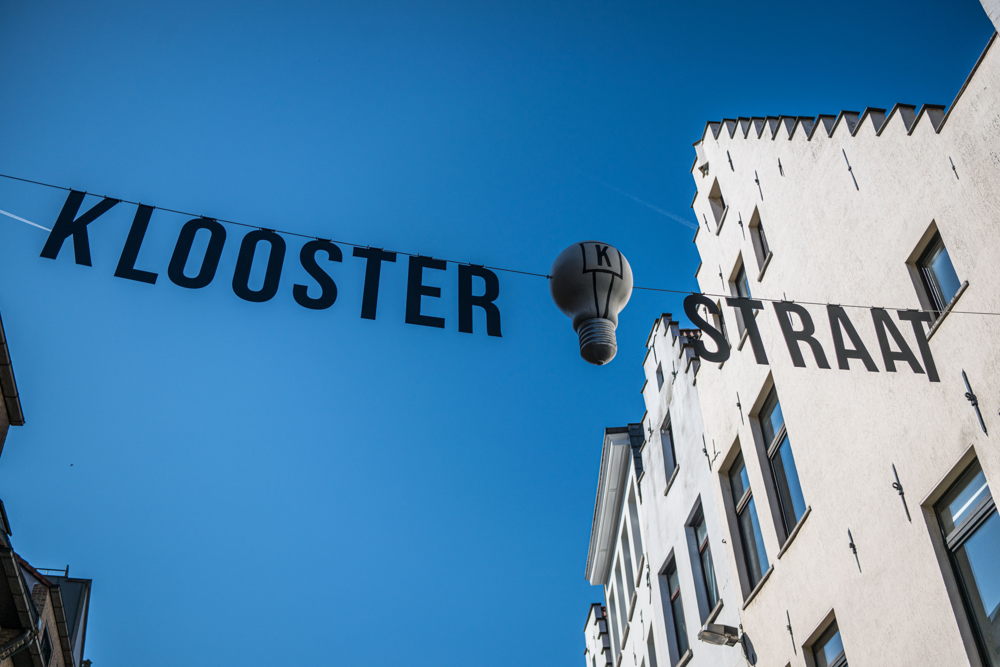 Overspanning Kloosterstraat, foto Dries Luyten