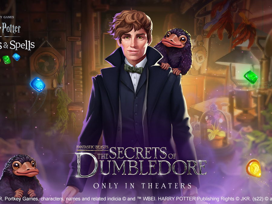 Harry Potter : Énigmes & Sorts fête la sortie des « Animaux fantastiques : Les Secrets de Dumbledore » avec une série d'événements en jeu