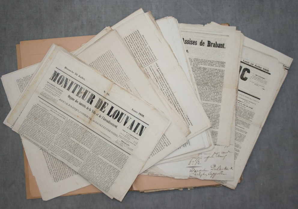 Doorzoek Leuvense historische kranten op krantencollectie.be
