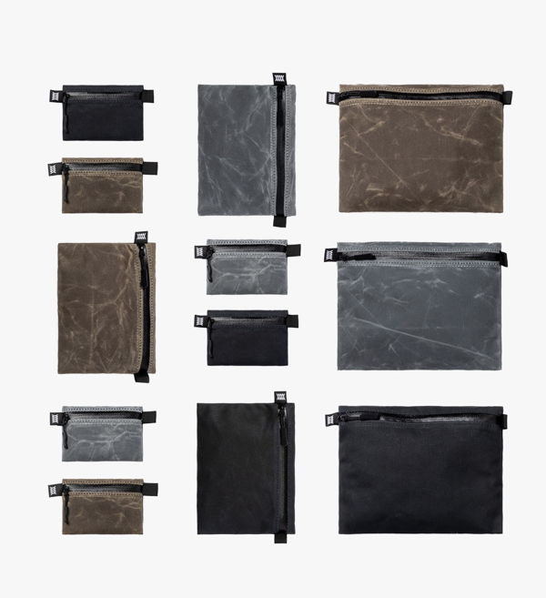 Mission Workshop | Waxed Canvas Wallet & Utility Pouch