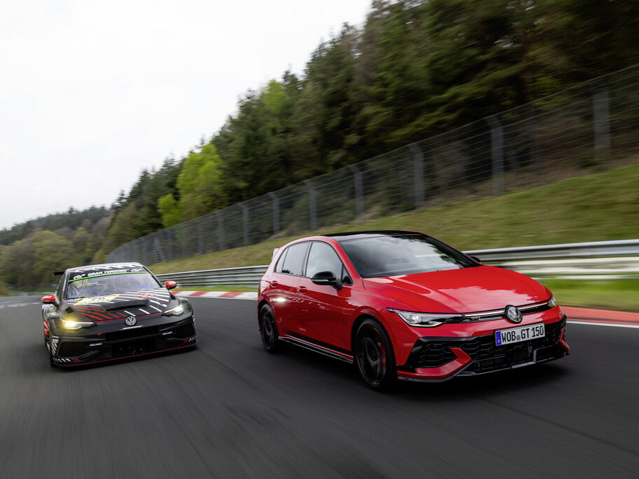 Primero el estreno mundial, luego una victoria en su categoría: Exitosas 24 Horas de Nürburgring para el VW Golf GTI