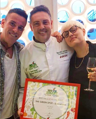 We’re Smart® Best Vegetarian Restaurant World 2019: The Green Spot in Barcelona