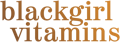Black Girl Vitamins logo