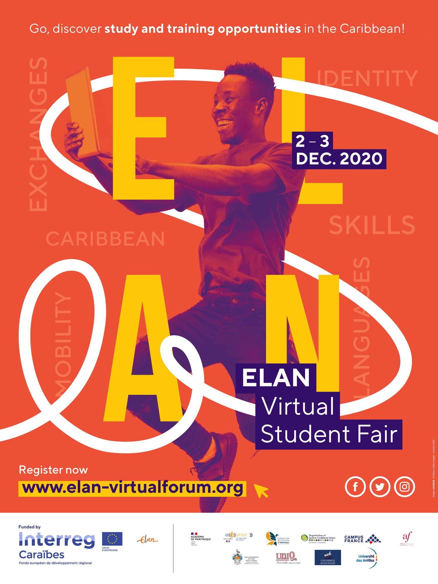 Promo flyer of the INTERREG ELAN project