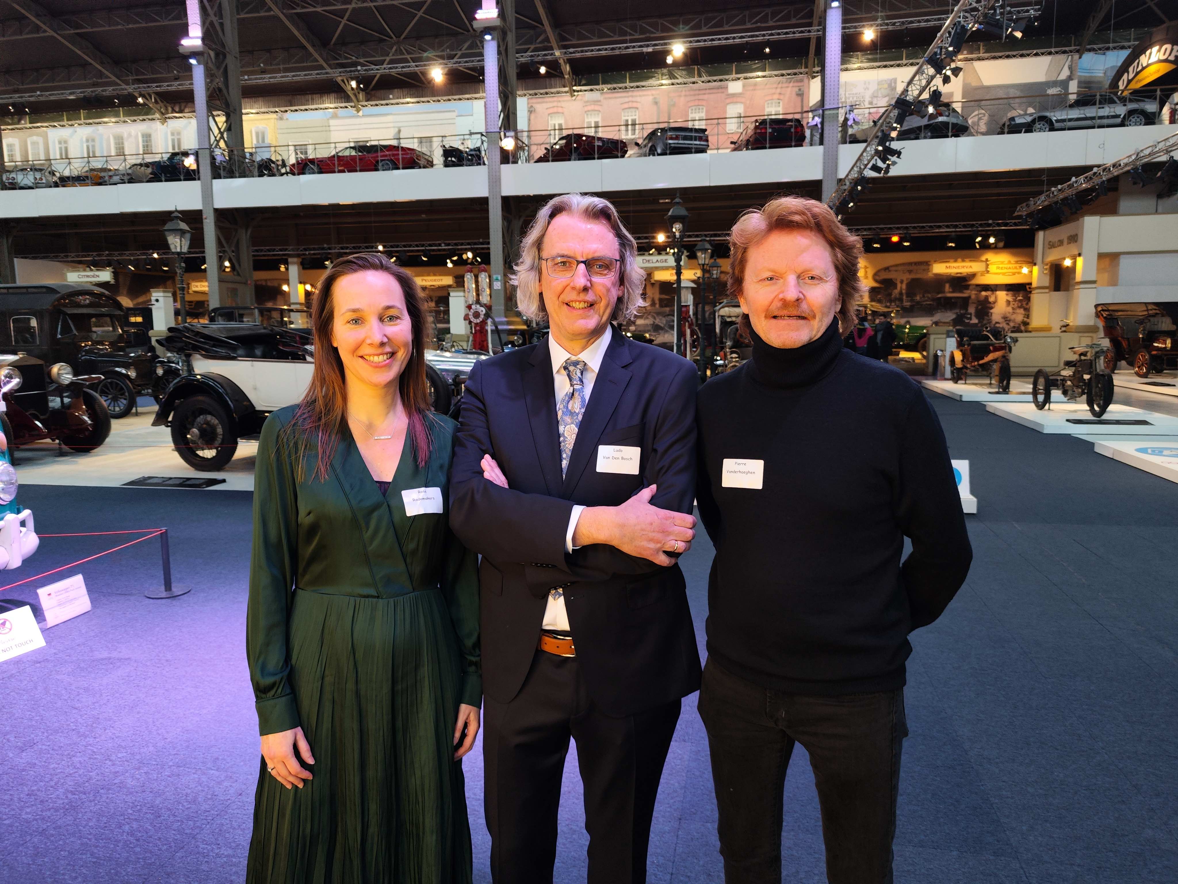 Rosa Rademakers, Ludo Van Den Bosch, and Pierre Vanderhaeghen