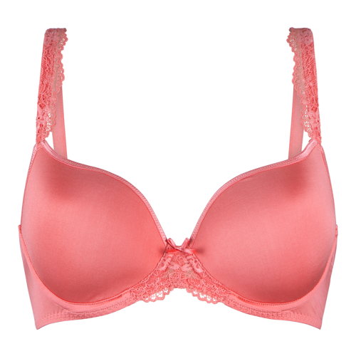 LingaDore_SS25_1400-1_TShirtBra_SpicedCoral_EUR39.95