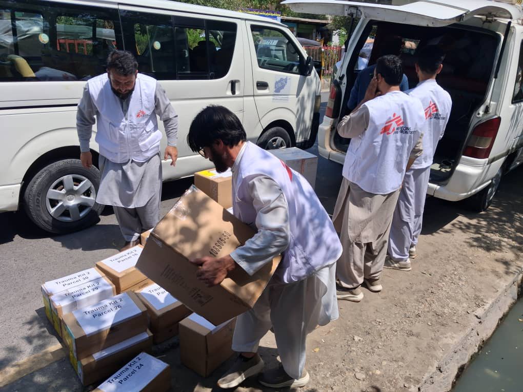 Un equipo de MSF llega a las provincias afectadas por el terremoto en el este de Afganistán
