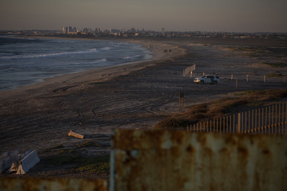 Imagen de la frontera entre México y Estados Unidos en Tijuana. © Cristopher Rogel Blanquet/MSF.