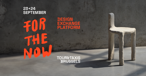 Design platform FOR THE NOW celebrates 5th edition with 2 new binôme projects, a new exhibition hall and collaboration with Designer of the year.  