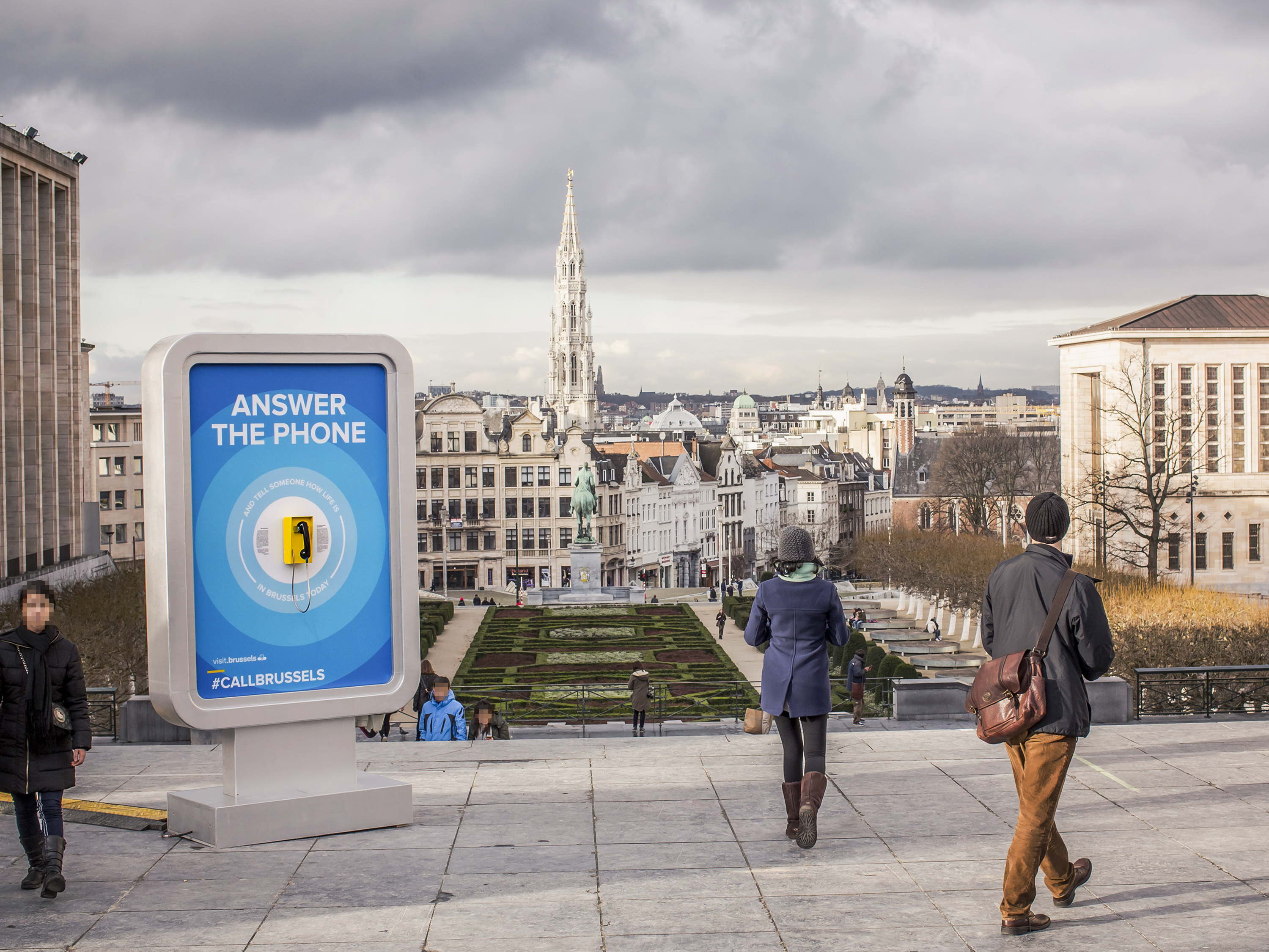 With the #CallBrussels campaign, visit.brussels aims to convince tourists that Brussels is still a destination of choice