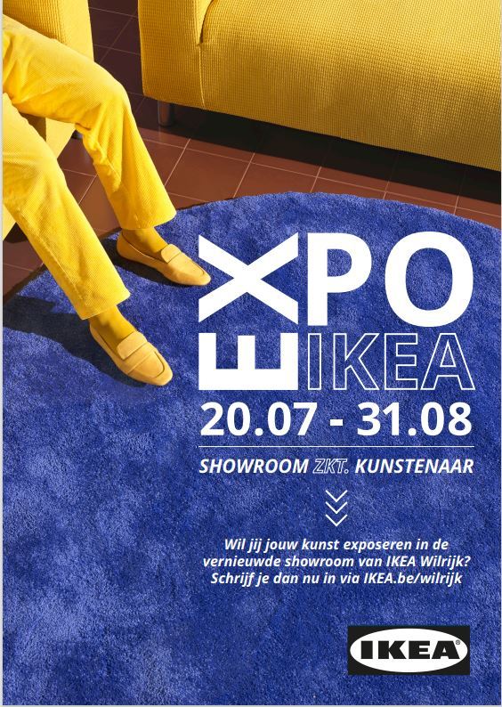 IKEA Wilrijk zoekt lokale kunstenaars voor expo in vernieuwde showroom 