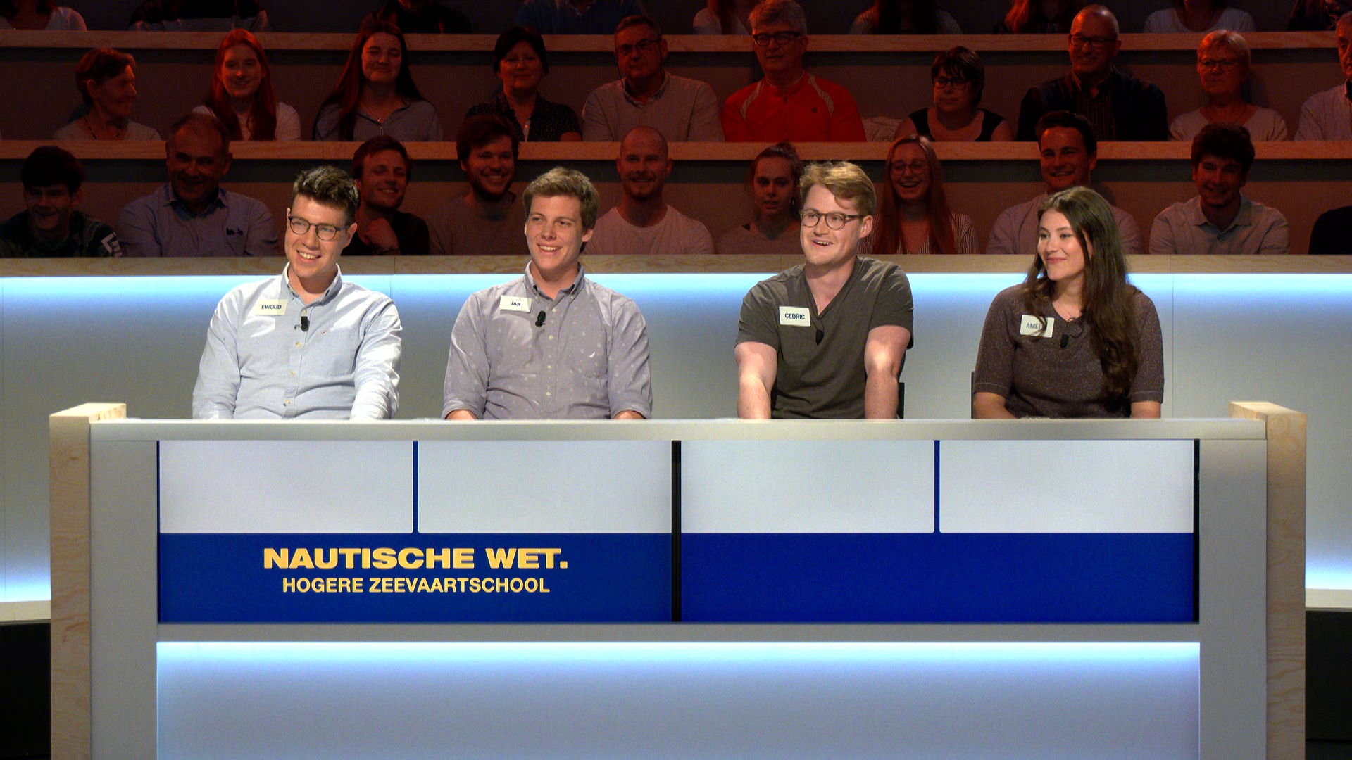 Team Nautische Wetenschappen Hogere Zeevaartschool (c) VRT/ Woestijnvis