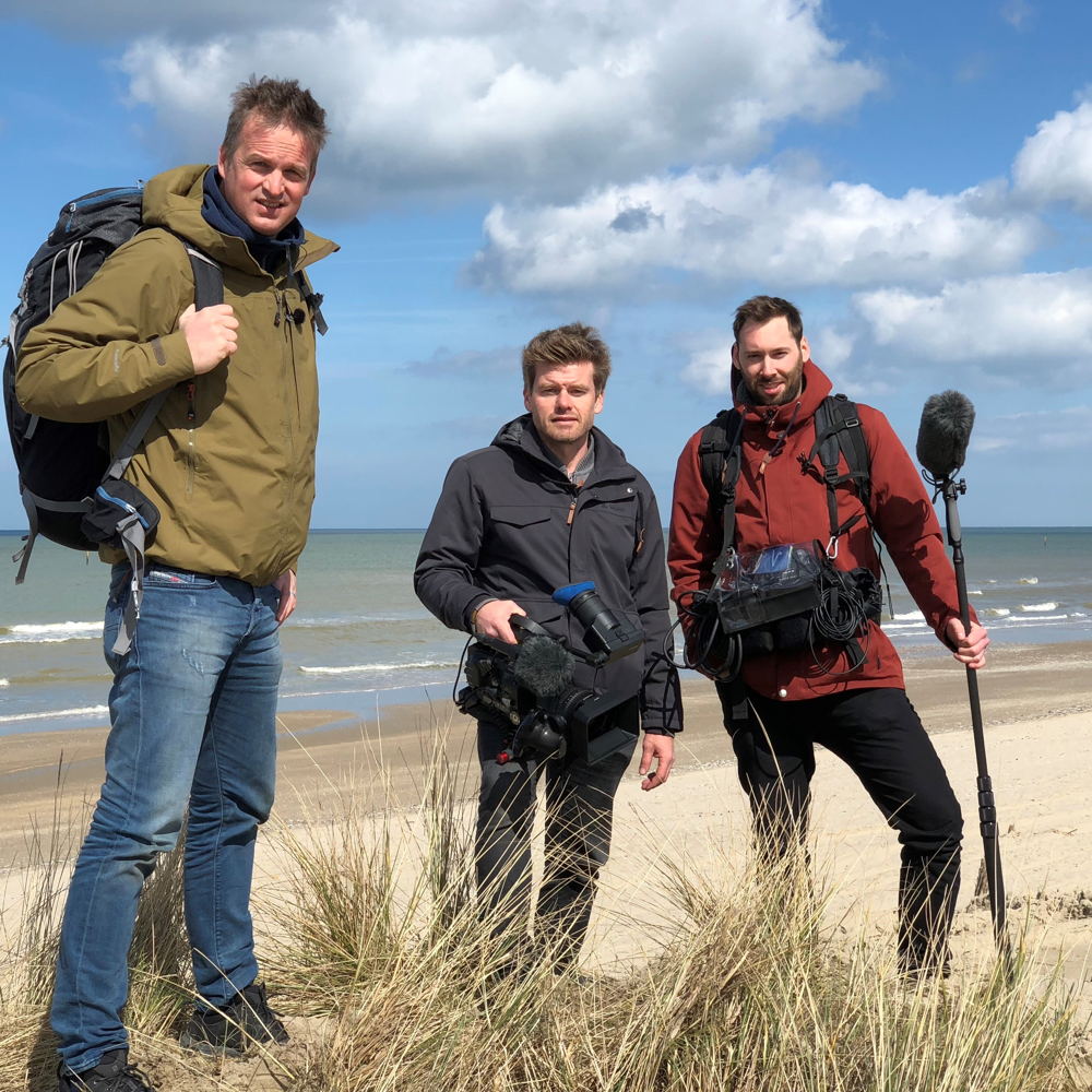 Arnout Hauben,  Philippe Niclaes en Ruben Callens (c) VRT