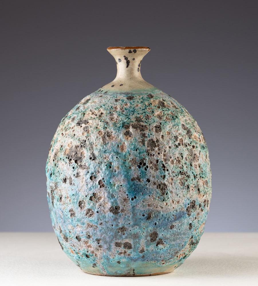 Glazed Vessel by Estelle Halper at Moderne Gallery. Image Courtesy of Moderne Gallery
