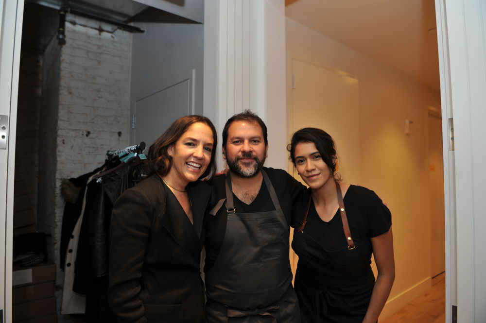 Bertha González Nieves, Enrique Olvera y Daniela Soto-Innes