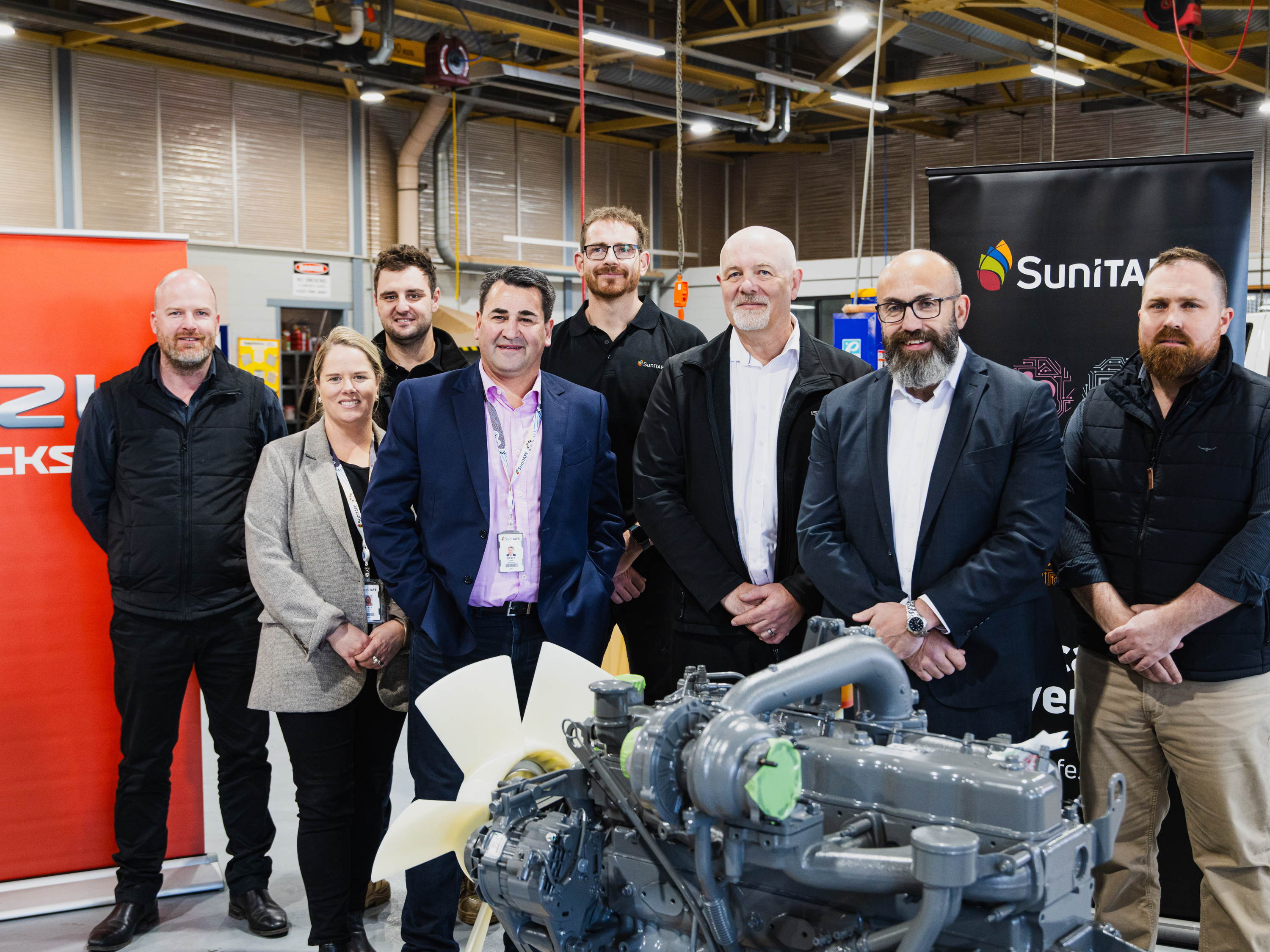 Isuzu Powers TAFE Tech Training Boost