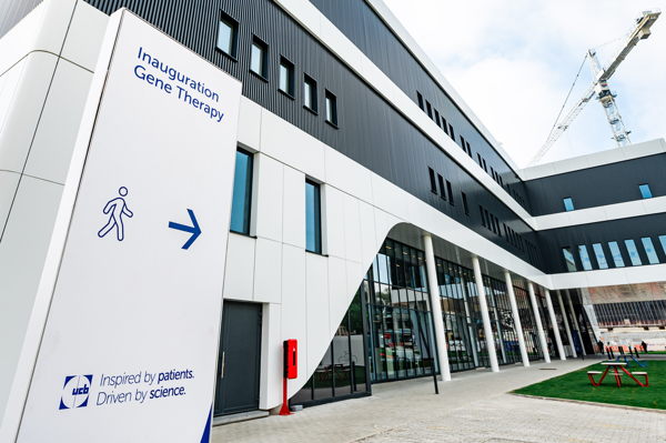 Belgian biopharma company UCB opens new gene therapy facility in Walloon Brabant