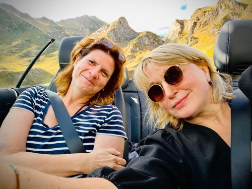 In de cabrio (c) Lieve Blancquaert