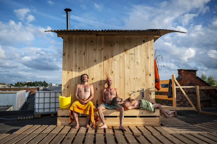 DAKkan sauna Hikihuone Blikfabriek © Jonathan Ramael