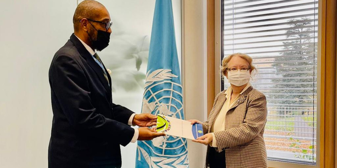 New Permanent Observer of the Organisation of Eastern Caribbean States Presents Letter of Nomination to the Director-General of the United Nations Office at Geneva