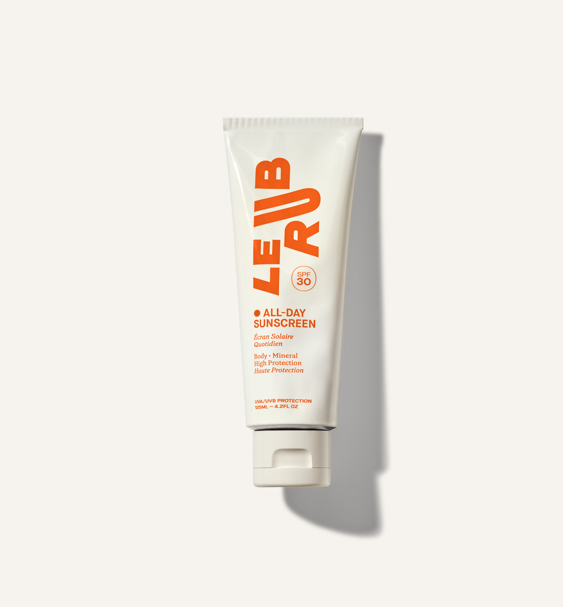 All-Day Sunscreen
SPF30 125ml | €45 All-Day Sunscreen
SPF30 125ml | €45