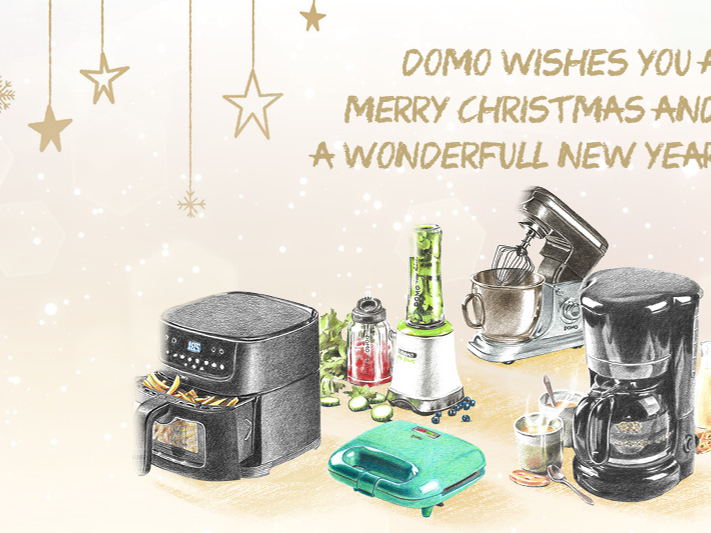 DOMO viert de feestdagen met betaalbare eindejaarsgeschenken