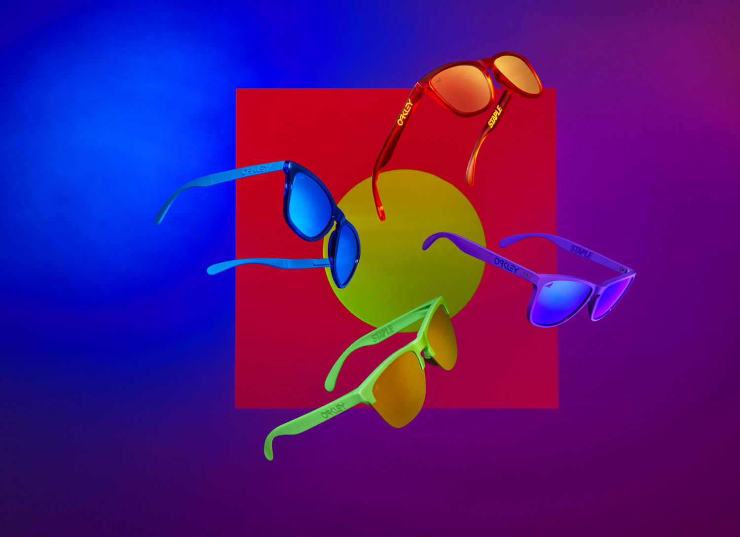OAKLEY X STAPLE ROYGBIV SPECTRUM COLLECTION - CAMPAIGN IMAGE (1)