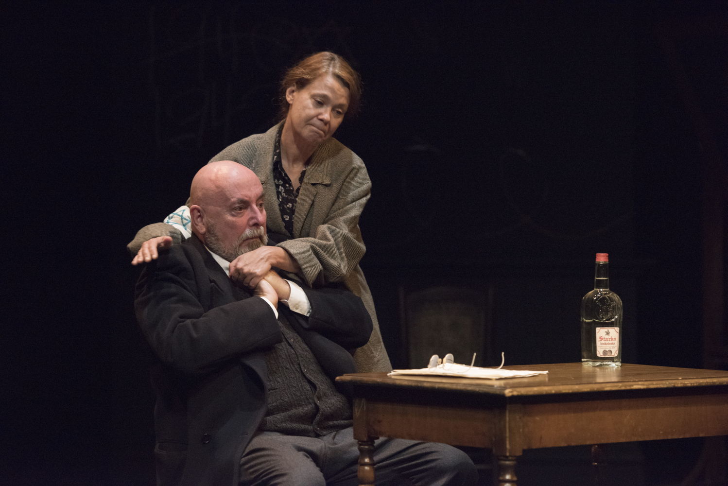 Paul Rainville and Kerry Sandomirsky in The Children’s Republic by Hannah Moscovitch / Photos by David Cooper