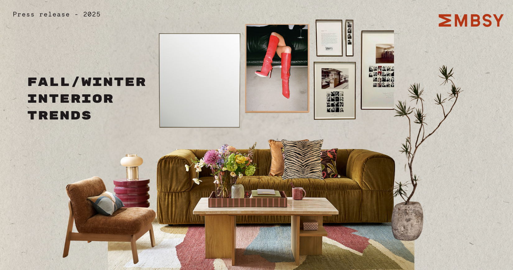 Fall/winter 2025 interior trends by La Redoute Intérieurs