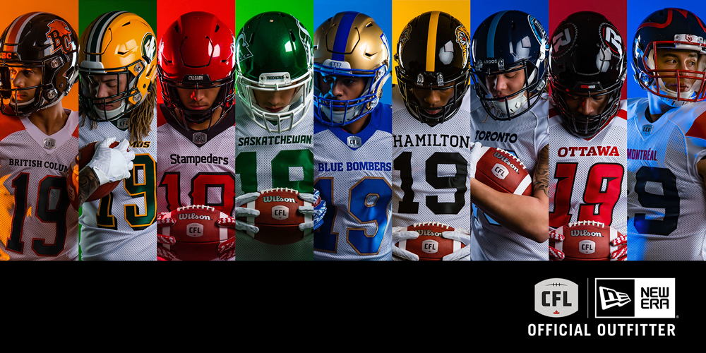 New Era 2019 CFL Away Uniforms 