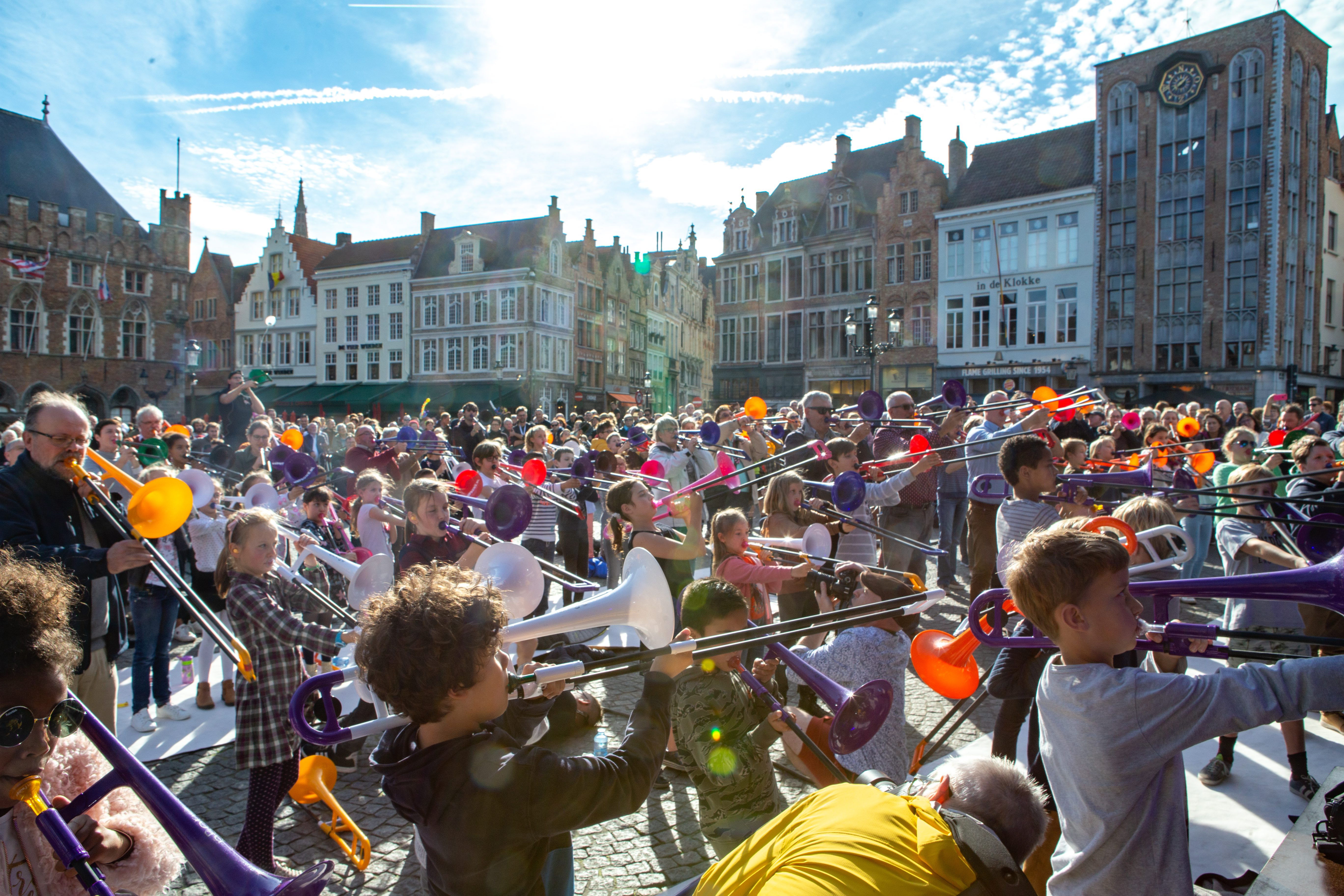 Grote Markt Brugge – Iedereen Klassiek 2019 – © VRT Grote Markt Brugge – Iedereen Klassiek 2019 – © VRT