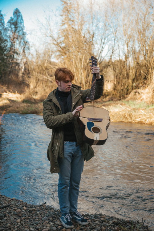 Thibault Christiaensen aan McClane creek © Studio Brussel