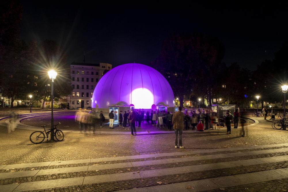The Dome, Planetarium Music Festival © Mathias Voelzke