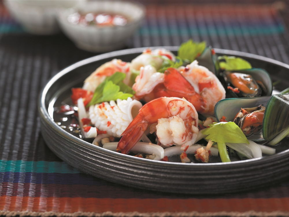 Kruidige vissalade