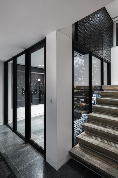 View of basement. Photo by Alan Tansey.