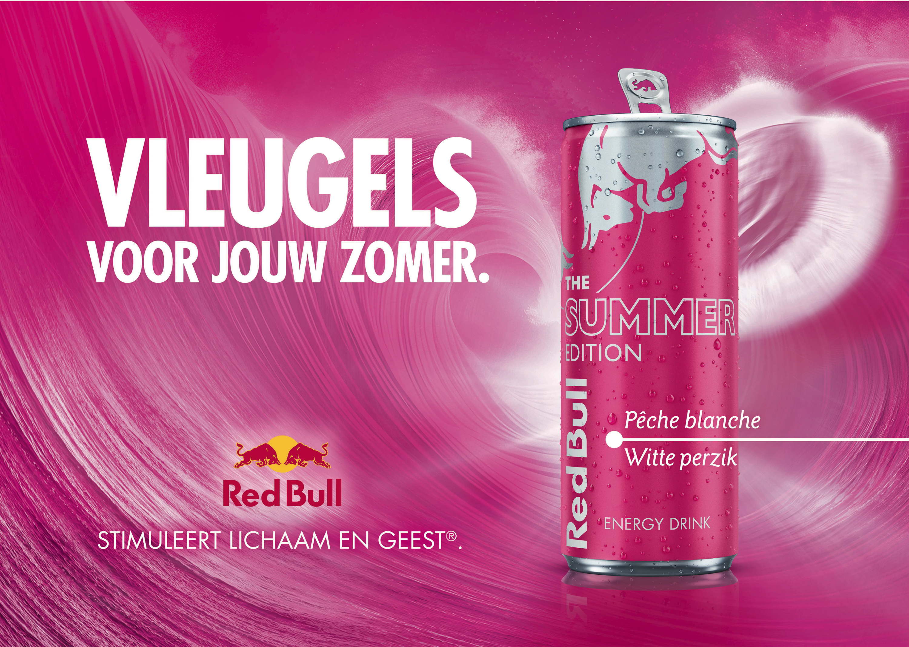 RED BULL LANCEERT SUMMER EDITION MET DE SMAAK VAN WITTE PERZIK
