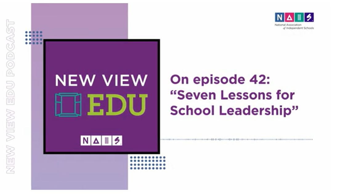 LISTEN: Jason Patera on Seven Lessons for School Leadership