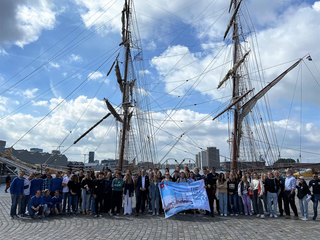 Antwerpen telt af naar The Tall Ships Races en stelt Antwerp Crew voor