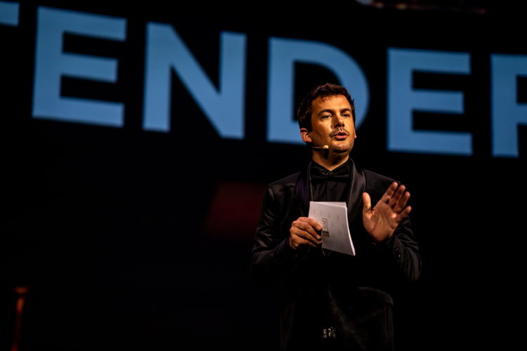 Presentator Ruben Nicolai
Credits: Ming Chao
