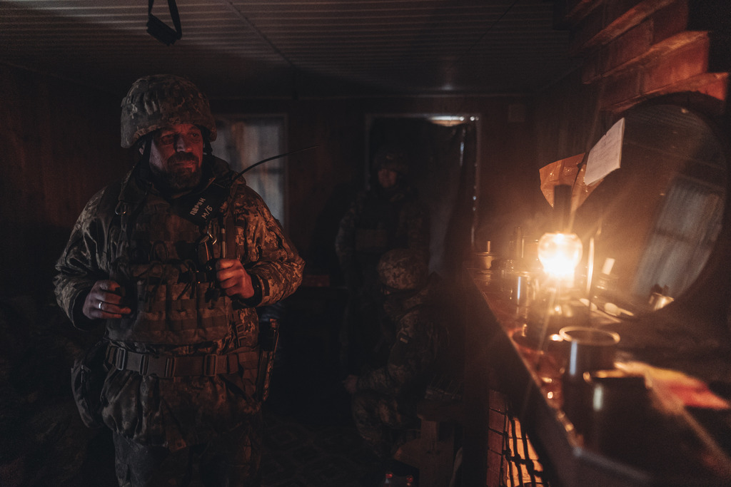Military activity of the Ukrainian army on the Bakhmut frontline