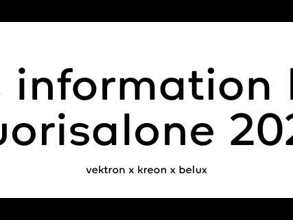 #worldofkreon dans le showroom du Fuorisalone 2023